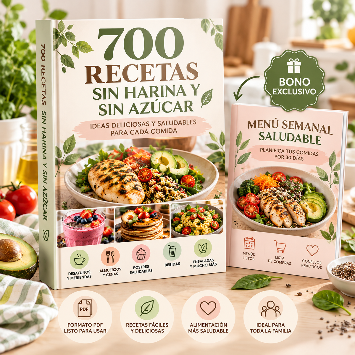700 RECETAS + BONO